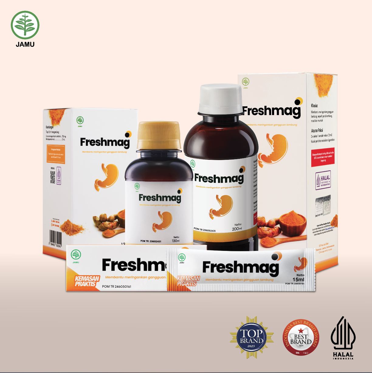 Premium skincare product bottles arranged on marble surface, soft cream and white tones